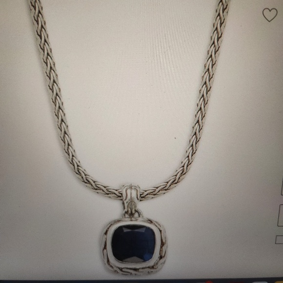 John Hardy Sterling Silver & Labradorite Classic Chain Necklace, NWOT - Picture 11 of 16